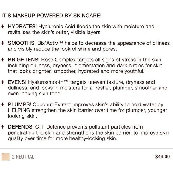 Charlotte Tilbury Beautiful Skin Foundation 2 NEUTRAL FAIR - Picture 10 of 10